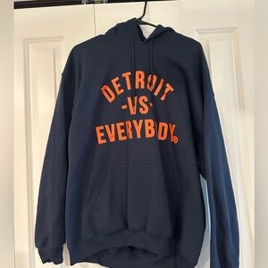 Men’s Detroit VS Everybody hooded sweatshirt